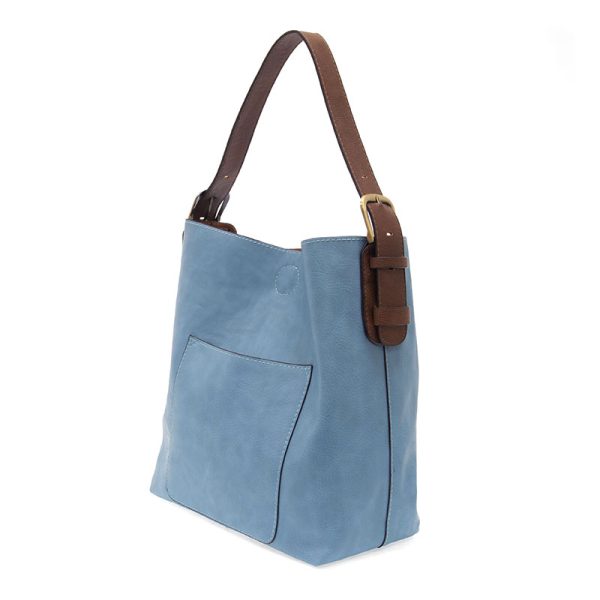 2 PC Joy Susan Classic Hobo Handbag Set Tranquil Blue