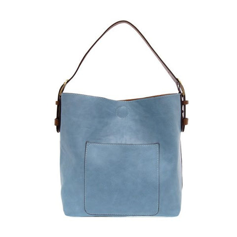 2 PC Joy Susan Classic Hobo Handbag Set Tranquil Blue