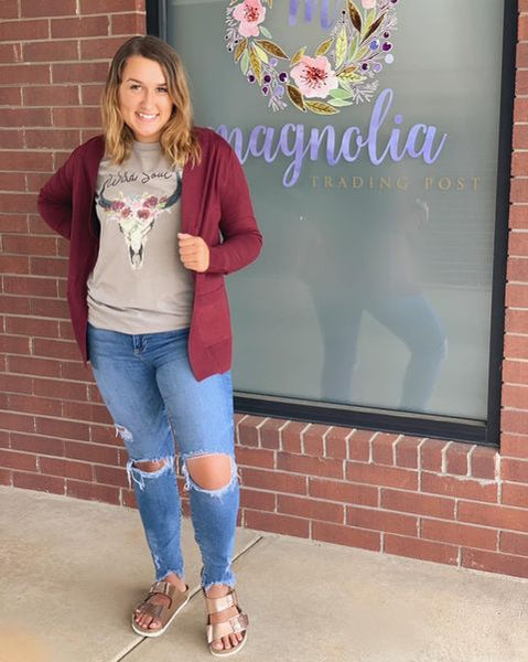 Heather Tan Wild Soul Tee