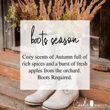 Boot Season 16oz Mason Jar Soy Candles