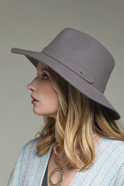 Simplistic Wool Panama Hat