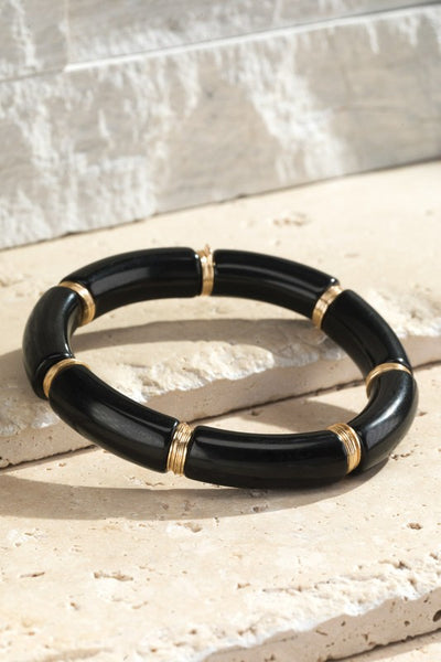 Acetate Bead Bracelet